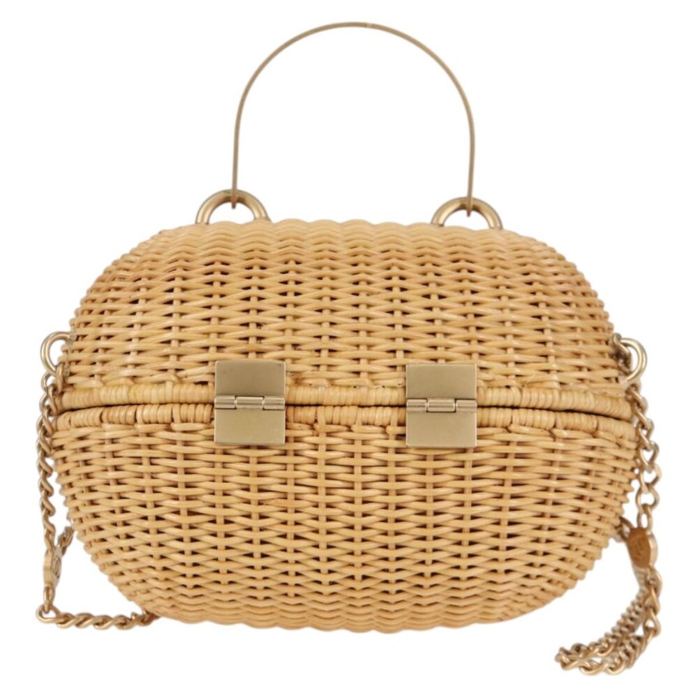 Chanel Rattan Chain Shoulder Bag - Picture 2 of 8